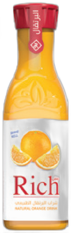 Rich orange drink